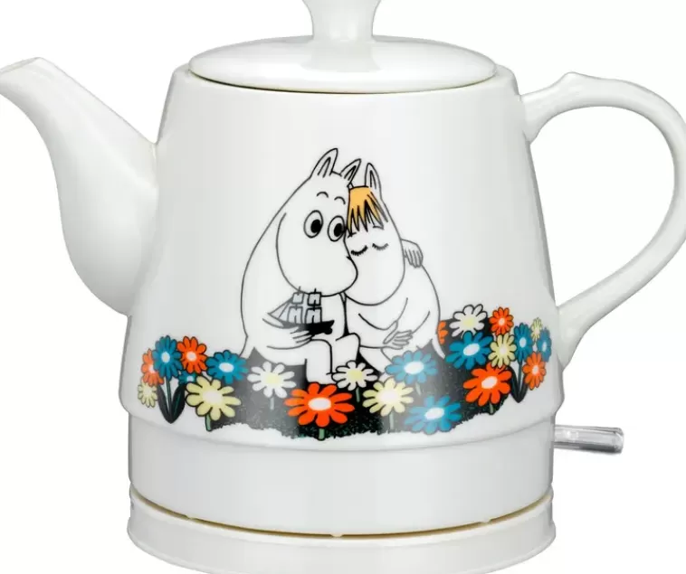 Muumi Adexi Kukka Keraaminen Vedenkeitin 0,8 L Flash Sale