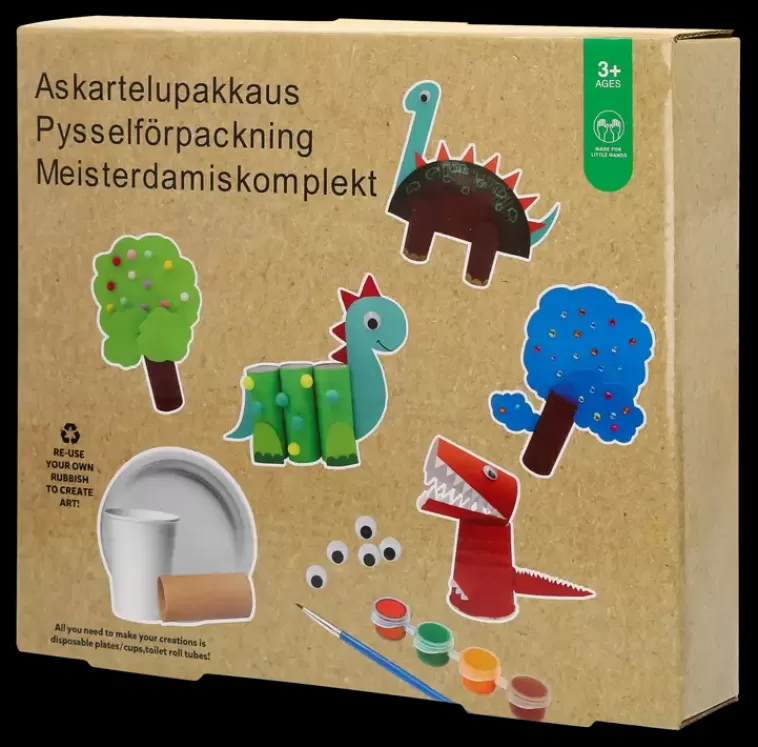 Ei merkkiä Askartelupakkaus Dinosaurus Fashion