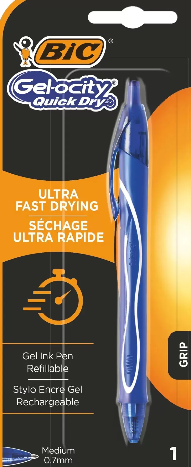 BiC Gelocity Quick Dry Geelikyna Sininen 1 Kpl Store