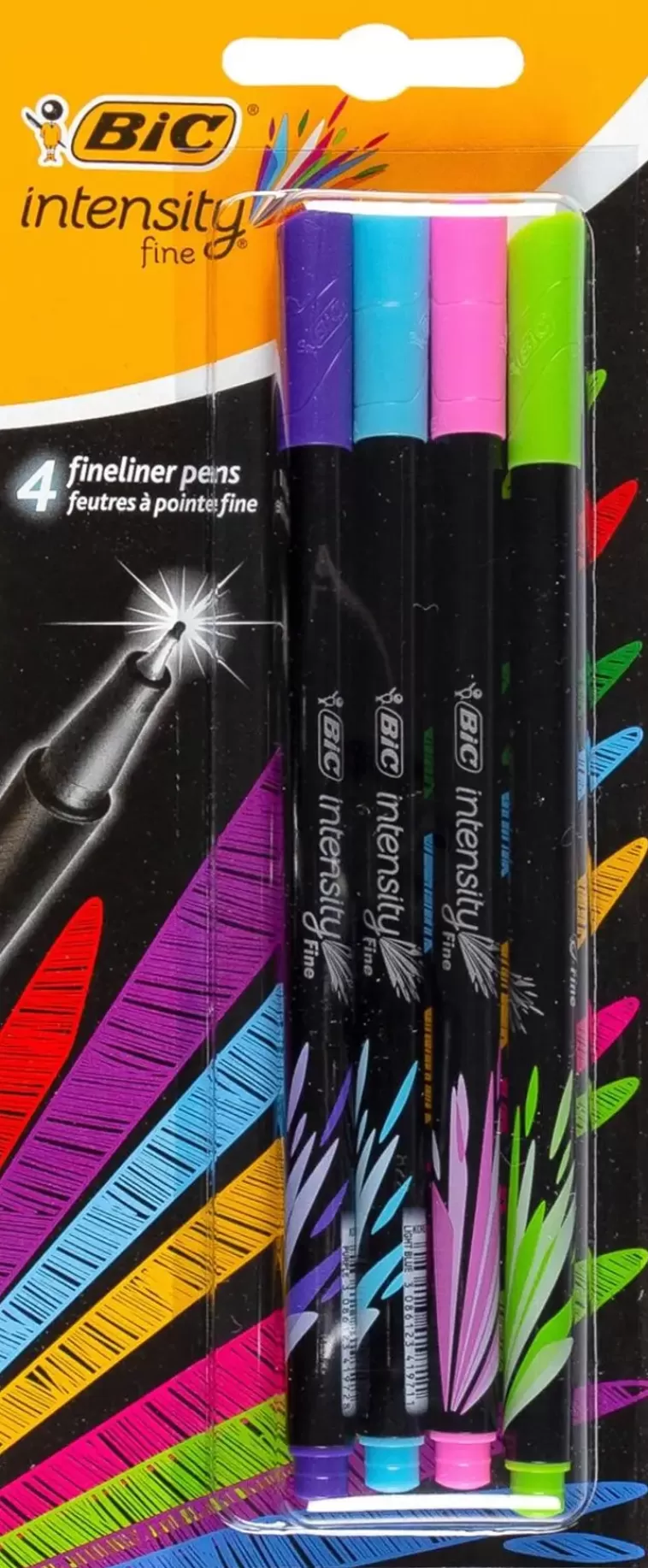 BiC Intensity Muotivarit 4Kpl Fineliner Flash Sale