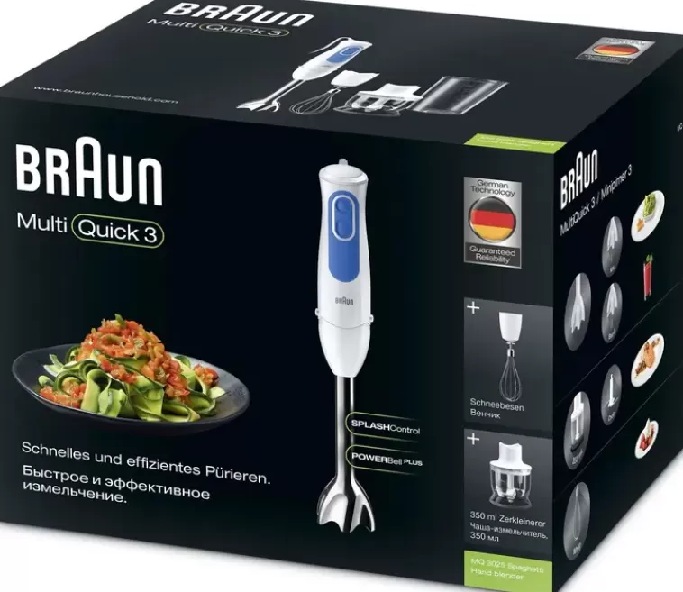 Braun Mq3025Wh Spaghetti Multiquick3 Sauvasekoitinsarja Best Sale