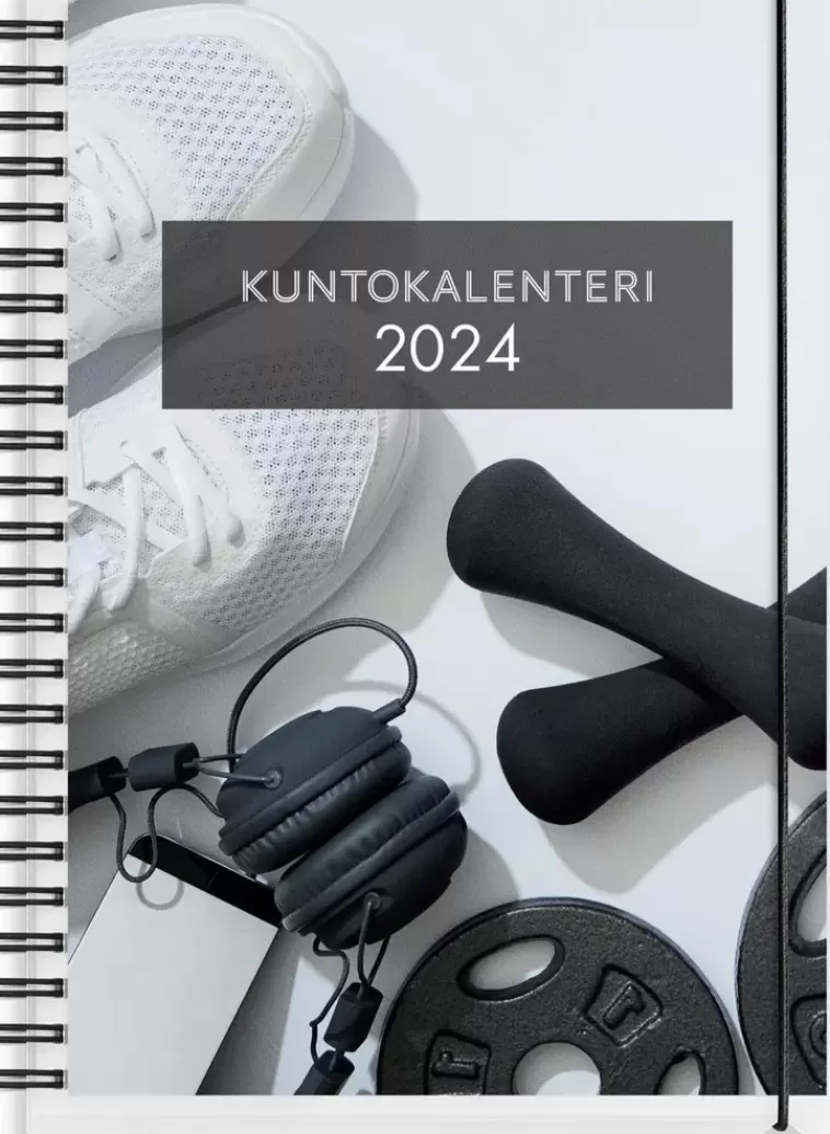 Burde Kalenteri 2024 Kuntokalenteri A5 Fashion