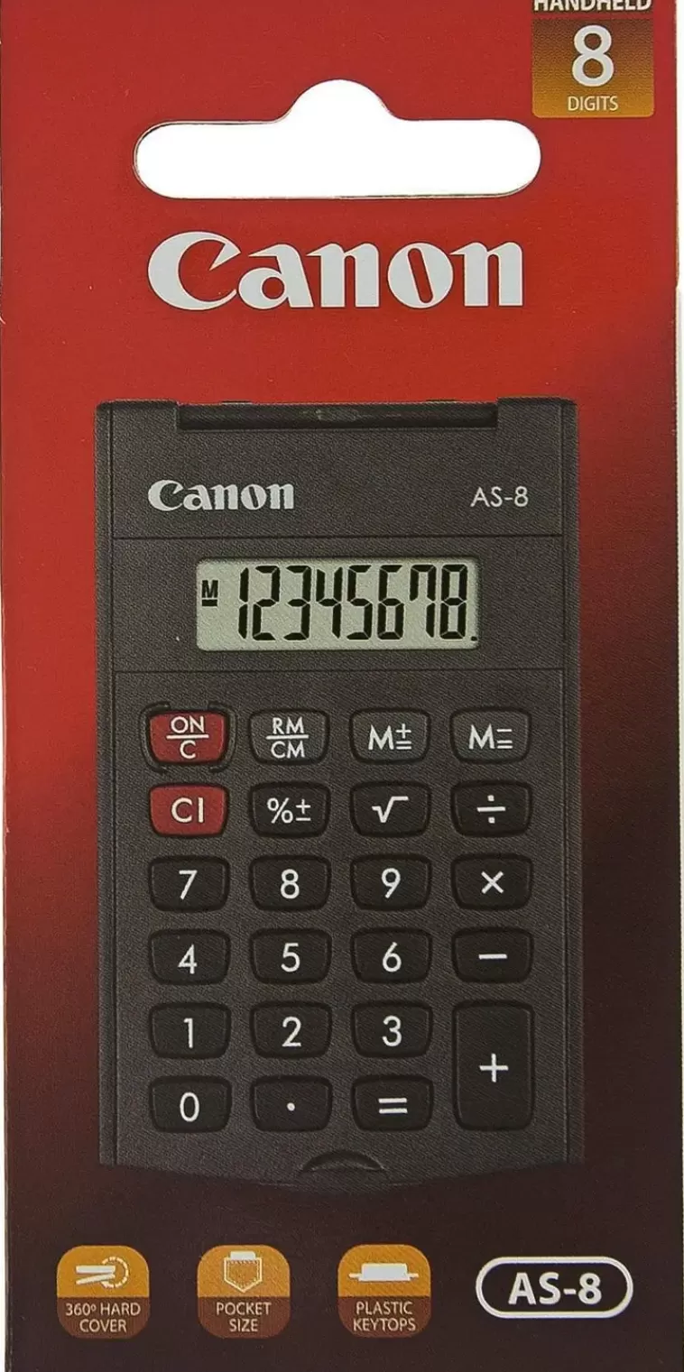 Canon As-8 Taskulaskin Musta Store