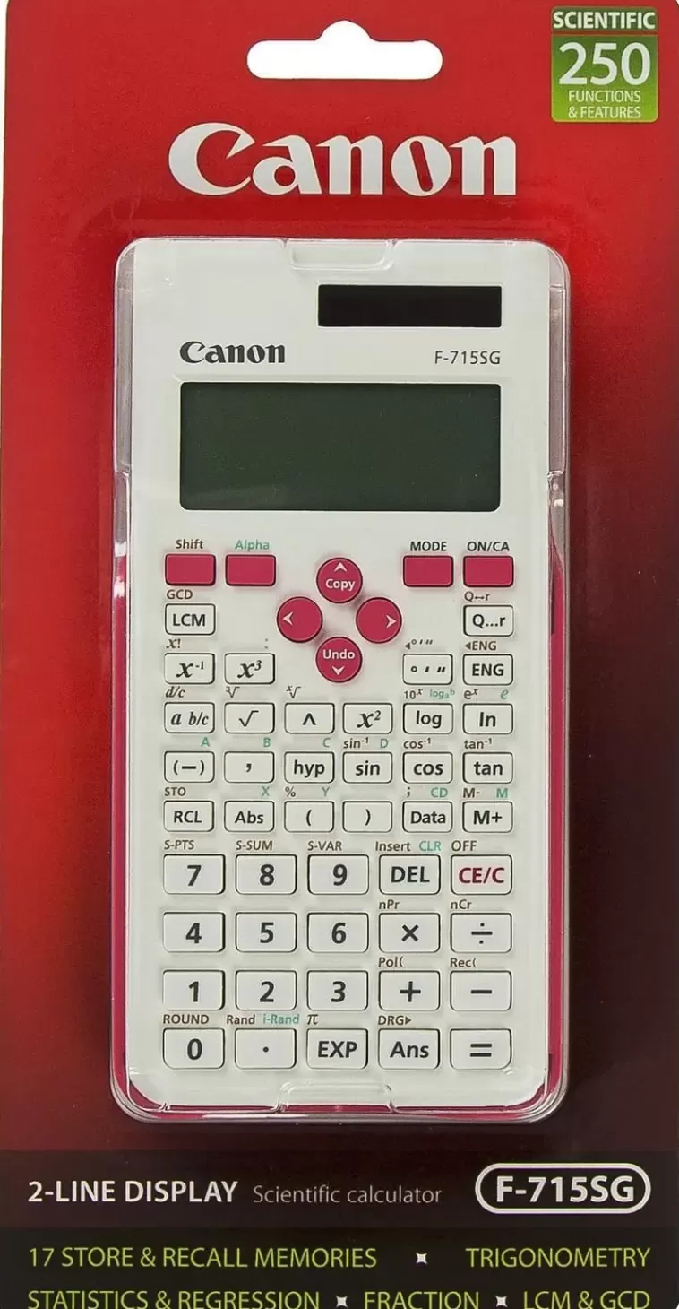 Canon F-715Sg Funktiolaskin Valkoinen Store