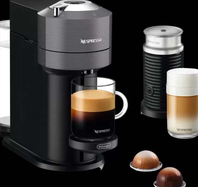 De'Longhi Env120.Gyae Nespresso Vertuo Next Kahvikone + Aeroccino Maidonvaahdotin Outlet