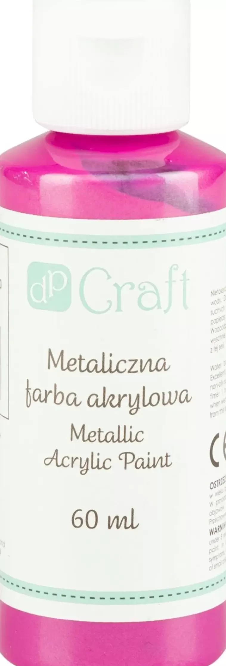 Dp Craft Akryylivari 60Ml Metallipunainen 003 Clearance