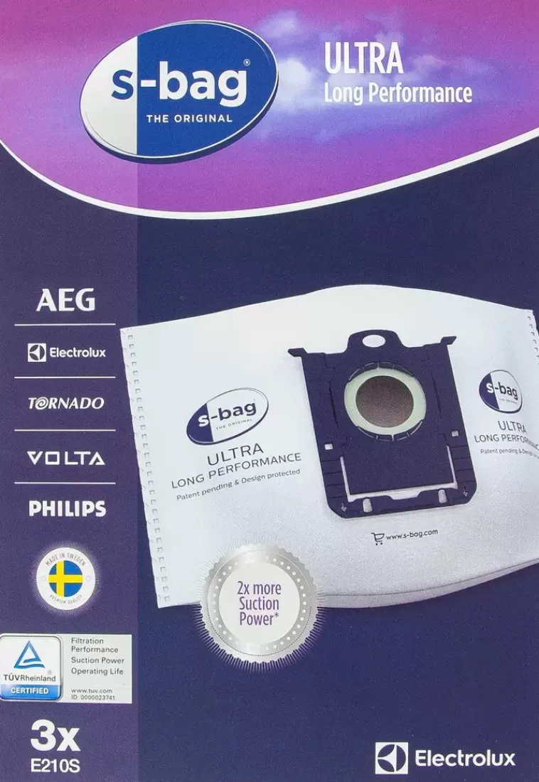 Electrolux Polypussi S-Bag Ultra Long Performance E210S 3 Kpl Discount
