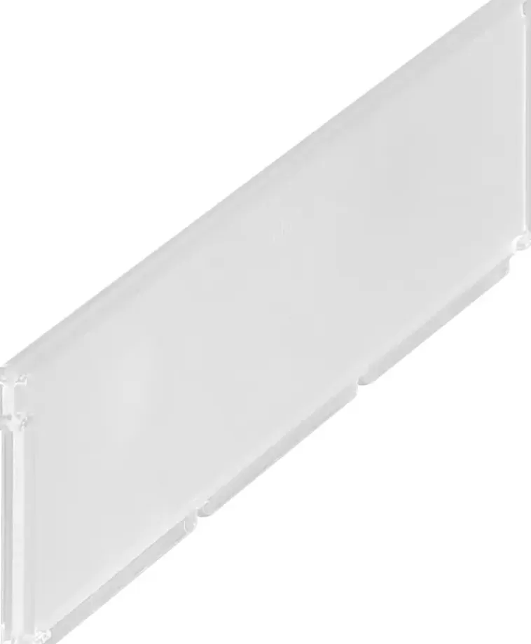 Elfa Classic/Decor Hyllykorin Jakaja 40 601508 11X427X95Mm 2Kpl Lapikuultava Cheap