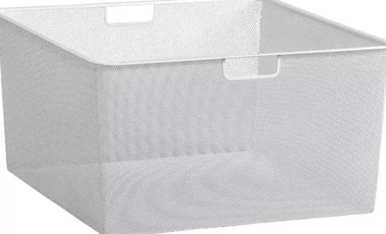 Elfa Classic/Decor Meshkori 55 155390 285X527X527Mm Valkoinen Best Sale