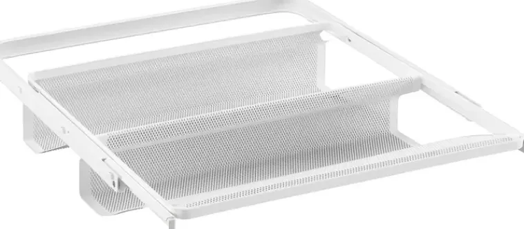Elfa Classic/Decor Ulosvedettava Mesh-Kenkahylly 45 486290 450X430X96Mm Valkoinen Hot