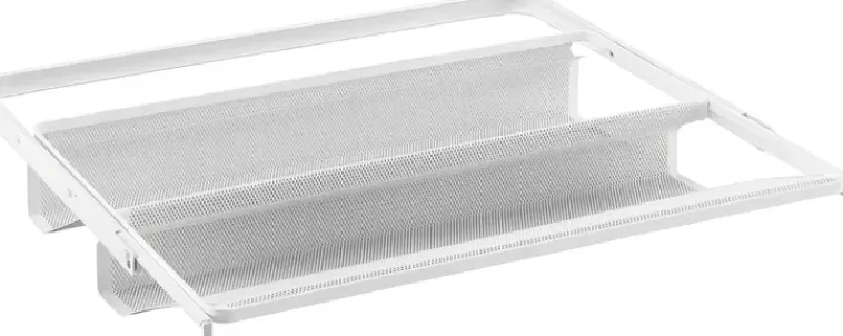 Elfa Classic/Decor Ulosvedettava Mesh-Kenkahylly 60 486190 605X430X96Mm Valkoinen Best