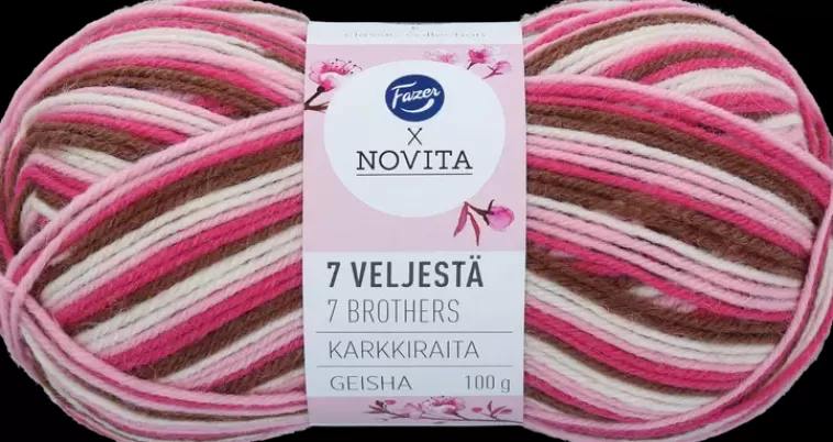 Novita Fazer X Neulelanka 7 Veljesta Karkkiraita Geisha Clearance