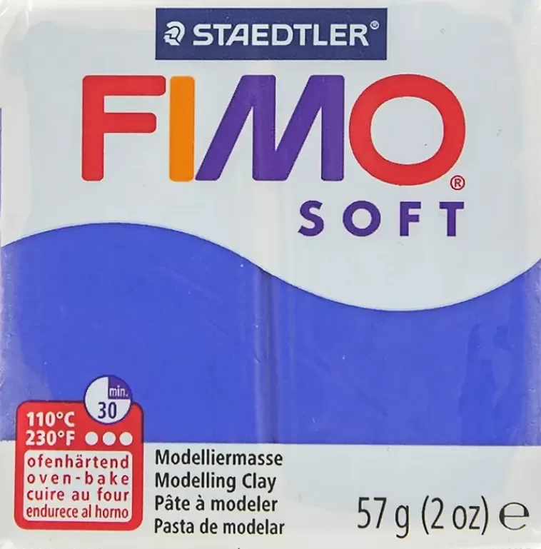 Fimo Soft Muovailumassa, Merensininen, 57 G Outlet