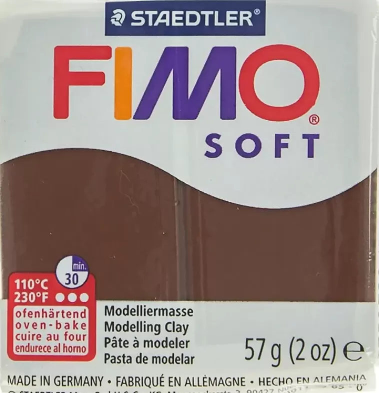Fimo Soft Muovailumassa, Suklaanruskea, 57 G Discount