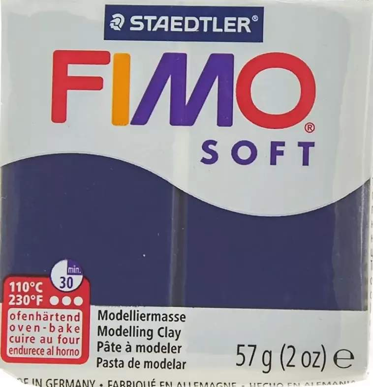 Fimo Soft Muovailumassa, Tummansininen, 57 G Outlet