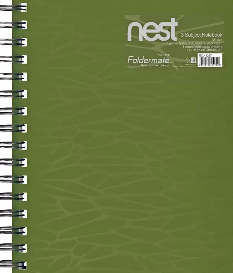 Foldermate Nest Kierrekirja A5 Outlet