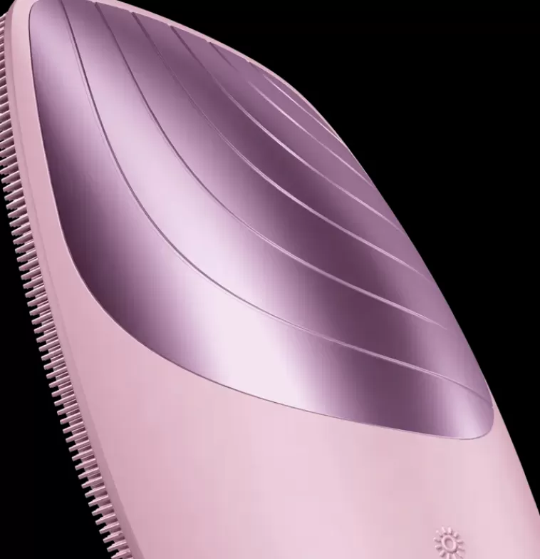 GESKE Sonic Thermo Facial Brush 6 In 1 Pink Kasvojen Puhdistusharja New
