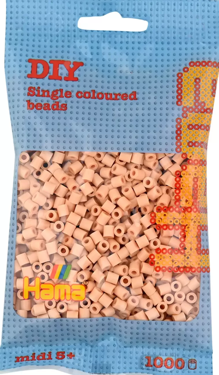 Hama Midi Silityshelmet Pussissa, 1000 Kpl, Beige Hot