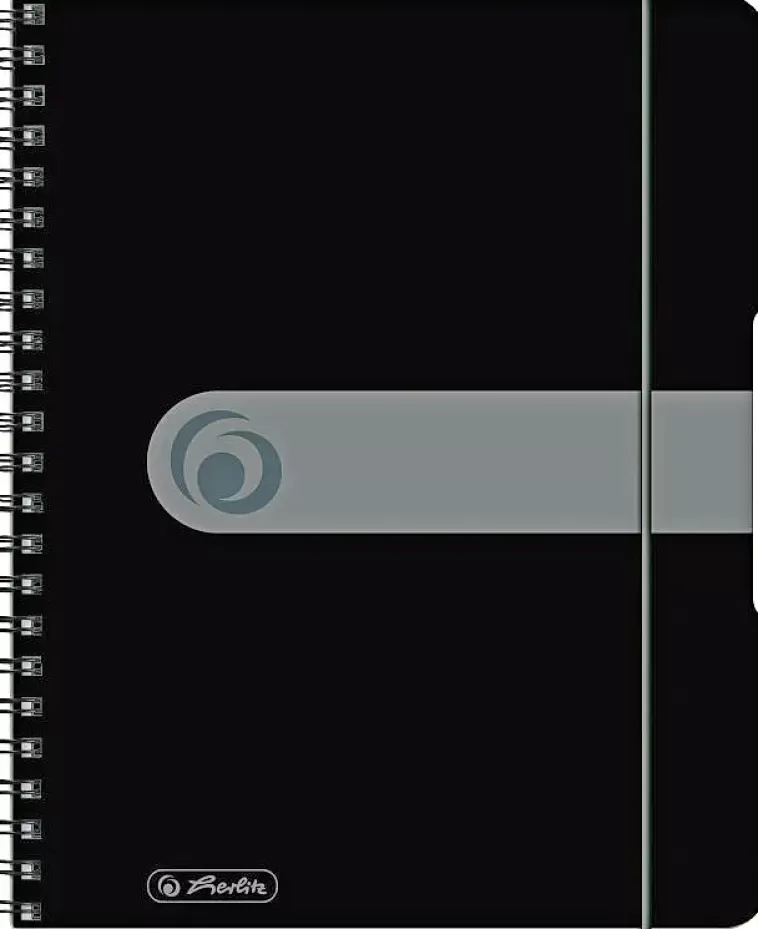 Herlitz Kierrevihko A5/80 Easy Orga Musta Clearance