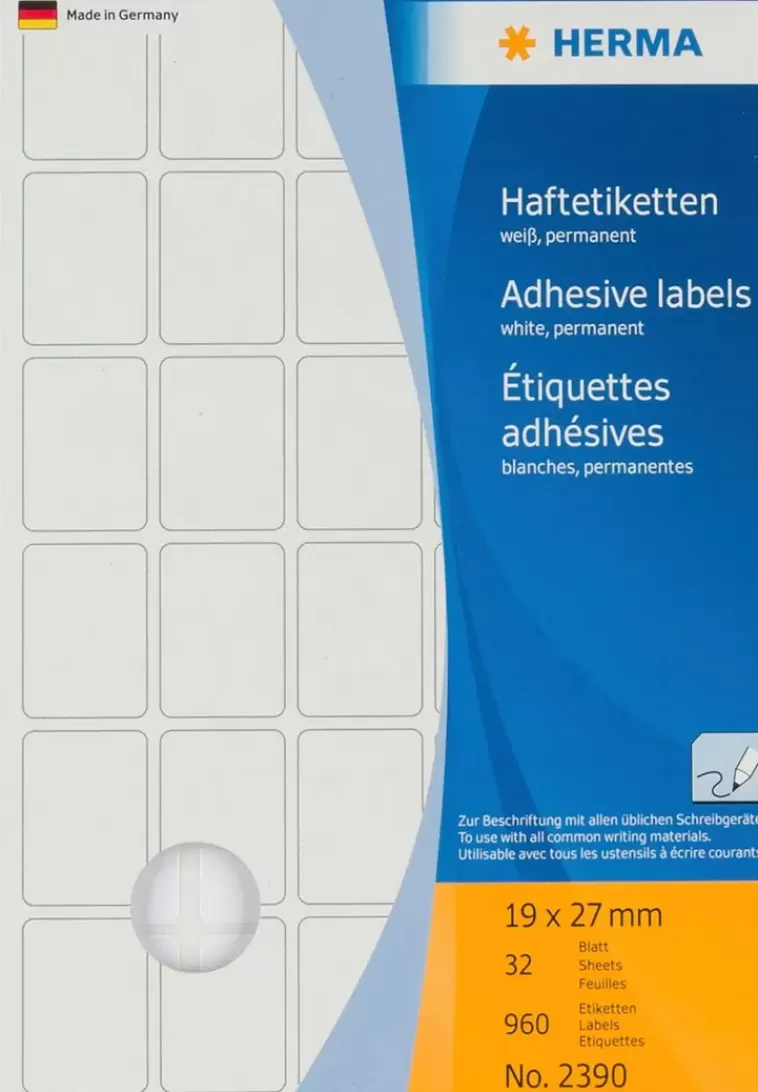 Herma Etiketti 19X27Mm Hot