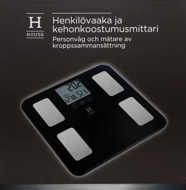 House Kehonkoostumusvaaka Ef881 Hot