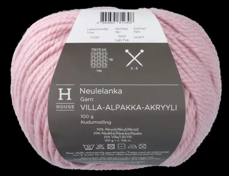 House Neulelanka Villa-Alpakka-Akryyli 112589 100 G Best Sale