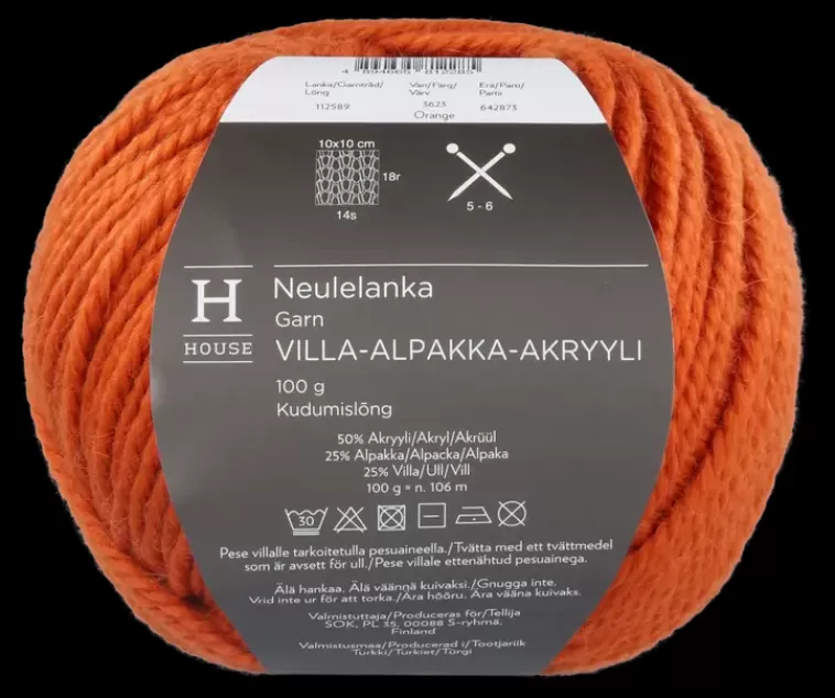 House Neulelanka Villa-Alpakka-Akryyli 112589 100 G Clearance