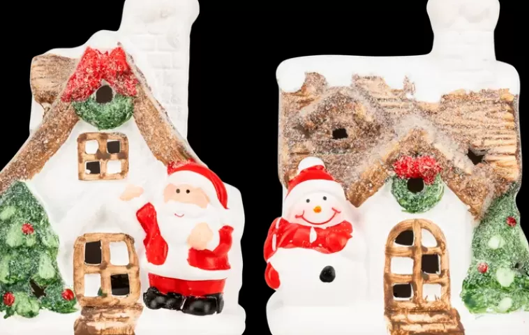 House Poytakoriste Led-Valoilla Joulutalo Online