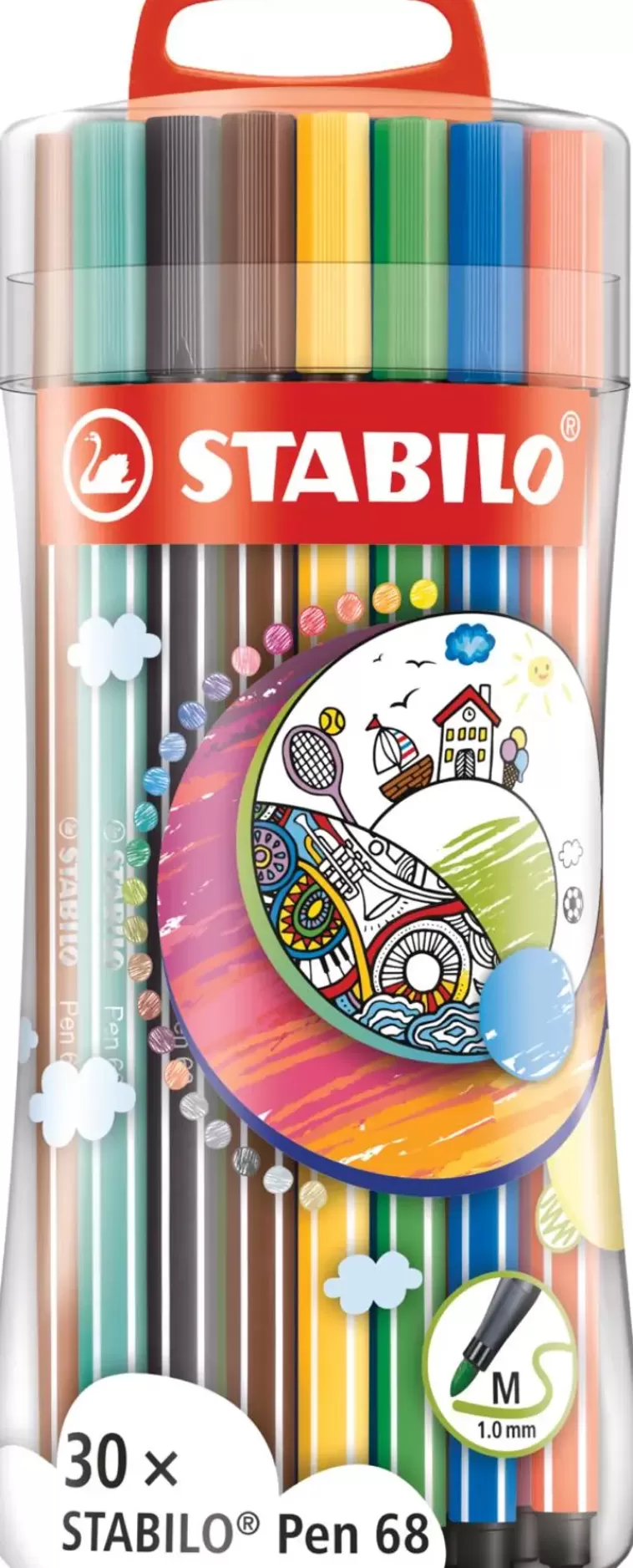 STABILO Huopakynasarja 30 Kpl Pen 68 Best Sale