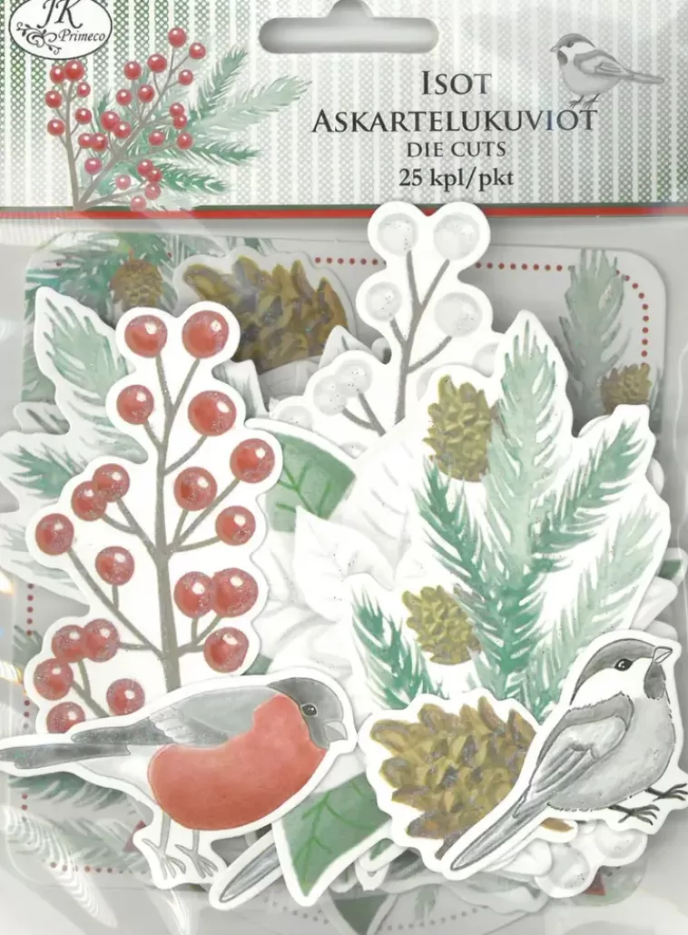 J.K. Primeco Askartelukuvio Iso Havut Ja Marjat 25 Kpl Shop