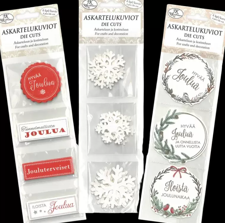 J.K. Primeco Askartelukuvio Kapea Joulu Outlet