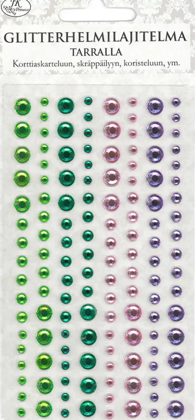 J.K. Primeco Glitterhelmilajitelma Tarralla Shop