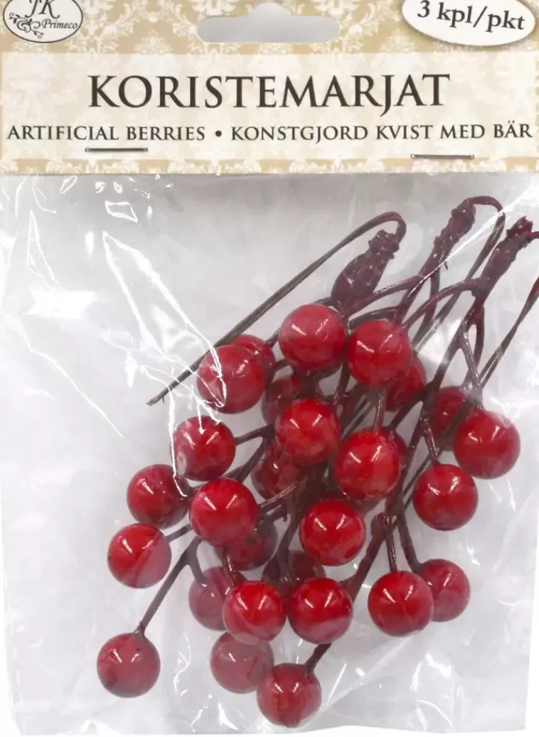 J.K. Primeco Koristemarjat Iso Punainen 3 Kpl Best