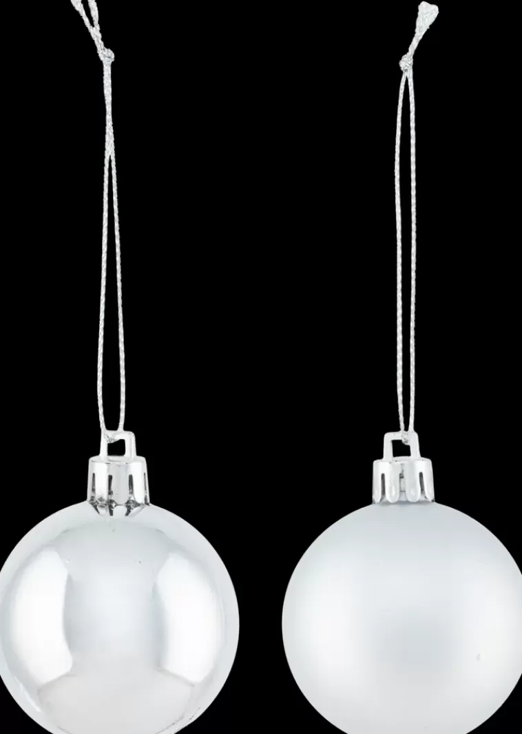 NNX Joulupallo Hopea 12Kpl 5Cm Outlet