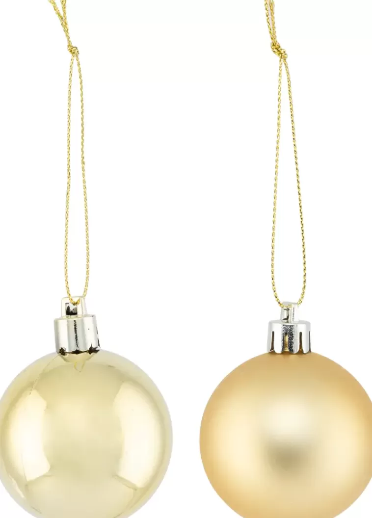 NNX Joulupallo Kulta 5 Cm 12 Kpl Online