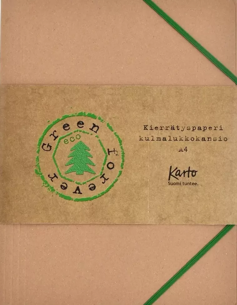 Karto Kulmalukkokansio A4 Uusiopahvi Store