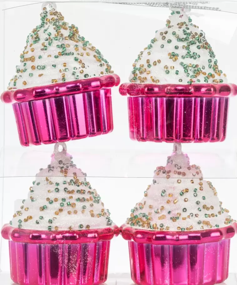 NNX Koriste Kuppikakku Pinkki 4Kpl Hot