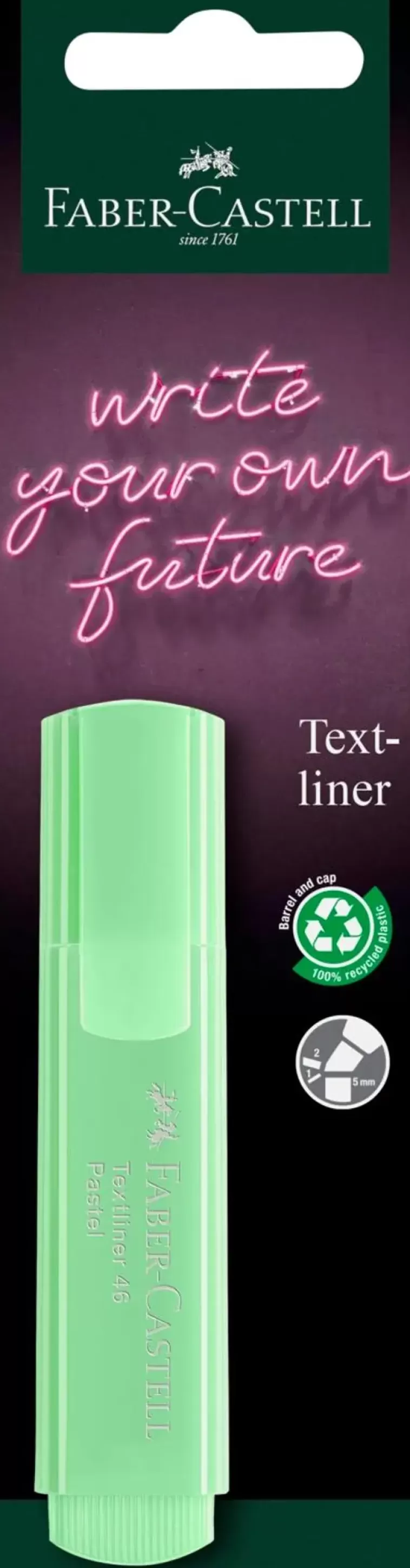 Faber-Castell Korostuskyna 46 Pastelli Pinkki,Turkoosi,Vaalean Vihrea Cheap