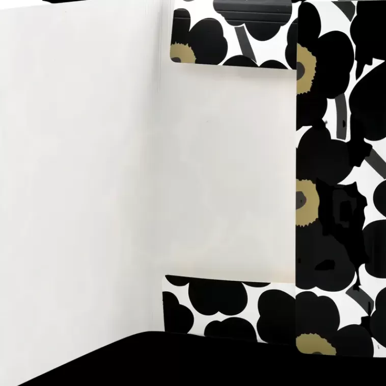 Marimekko Kulmalukkokansio A4 Unikko Musta Sale