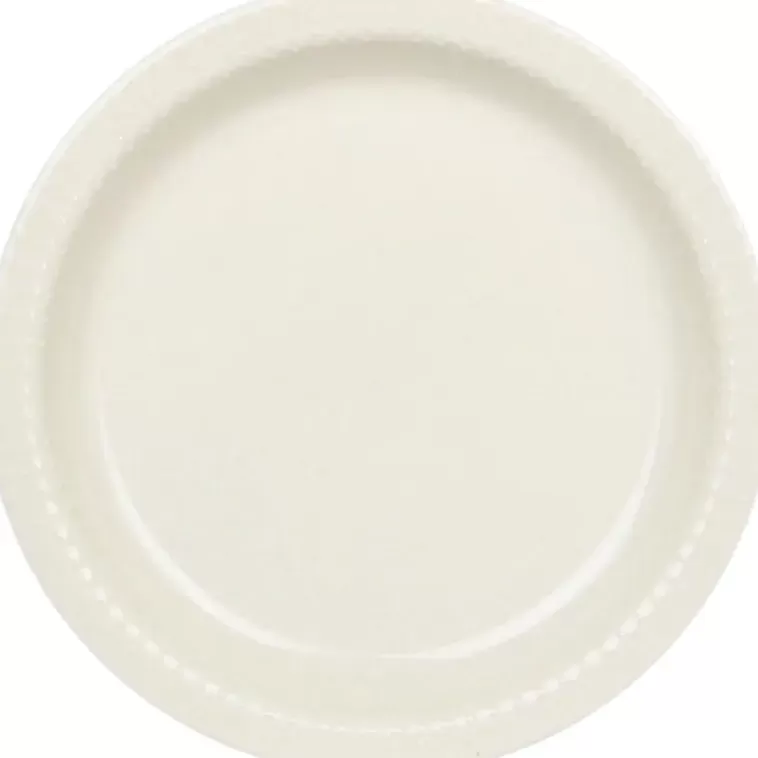 Kultakeramiikka Aito Matala Lautanen Valkoinen 18Cm Flash Sale