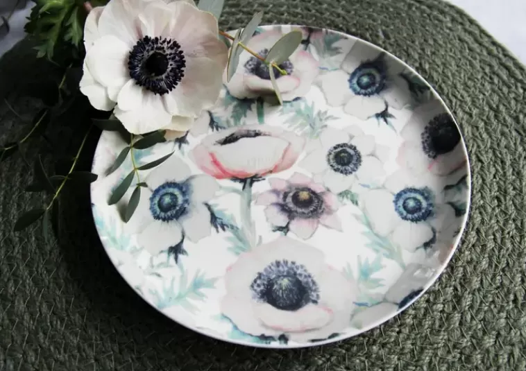 Kultakeramiikka Lautanen Anemone 19 Cm Hot