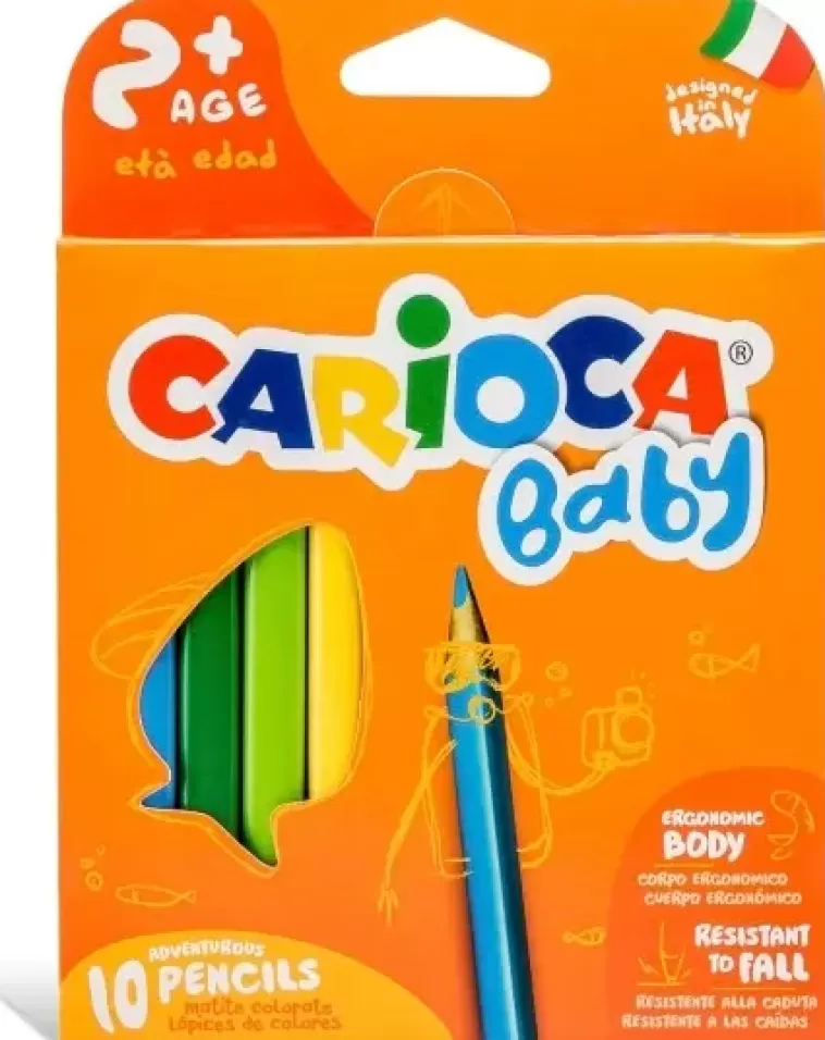 Carioca Lasten Puuvarisarja 10 Kpl Baby +2 Vuotialle Online