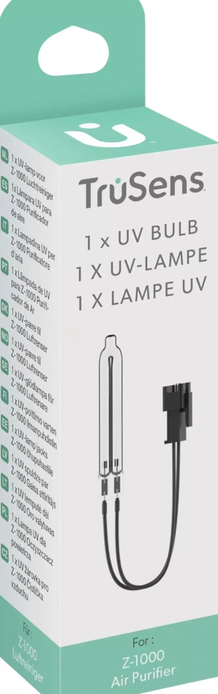 TruSens Leitz Z-1000 Small Ilmanpuhdistimen Vaihdettava Uv-C Lamppu Store