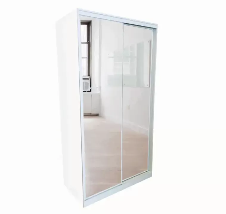 Finndeco Liukuovikomero 2 Liukupeiliovella, Vari Valkoinen, Mitat S600 X L1200 X K2218Mm Clearance