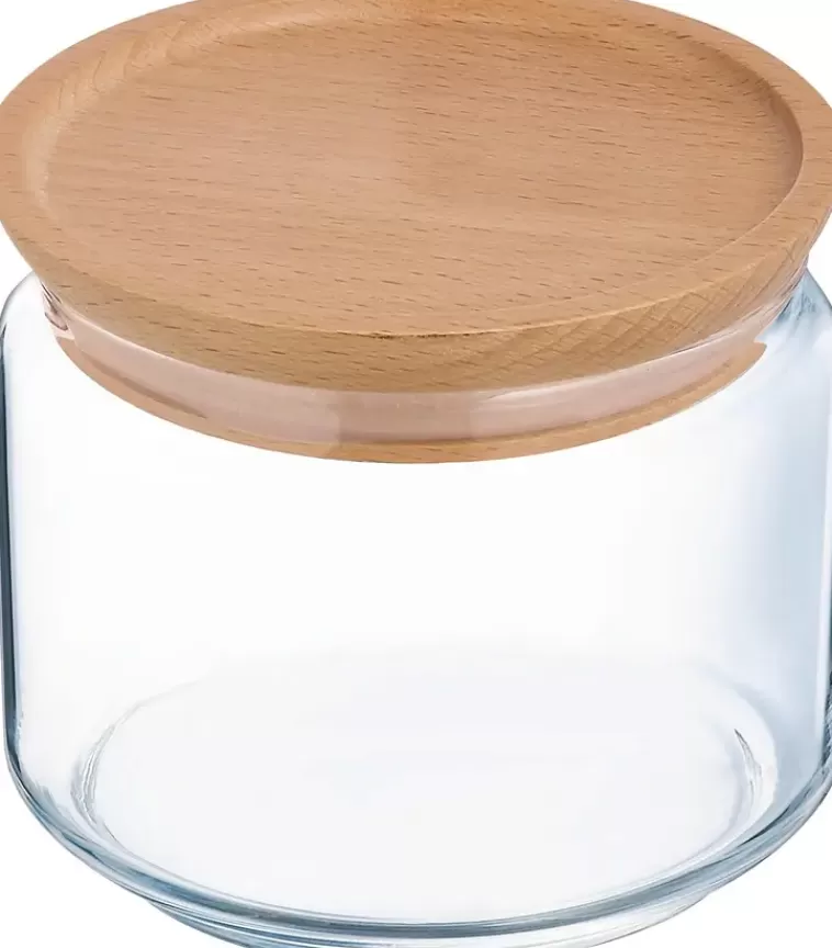 Luminarc Lasipurkki Puukannella 0,5L Outlet