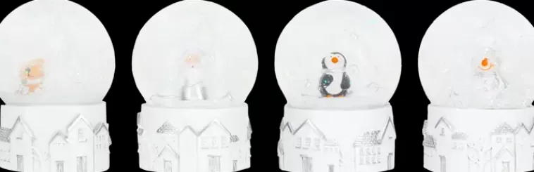 NNX Lumisadepallo 6 Cm Valkoinen, Erilaisia Store