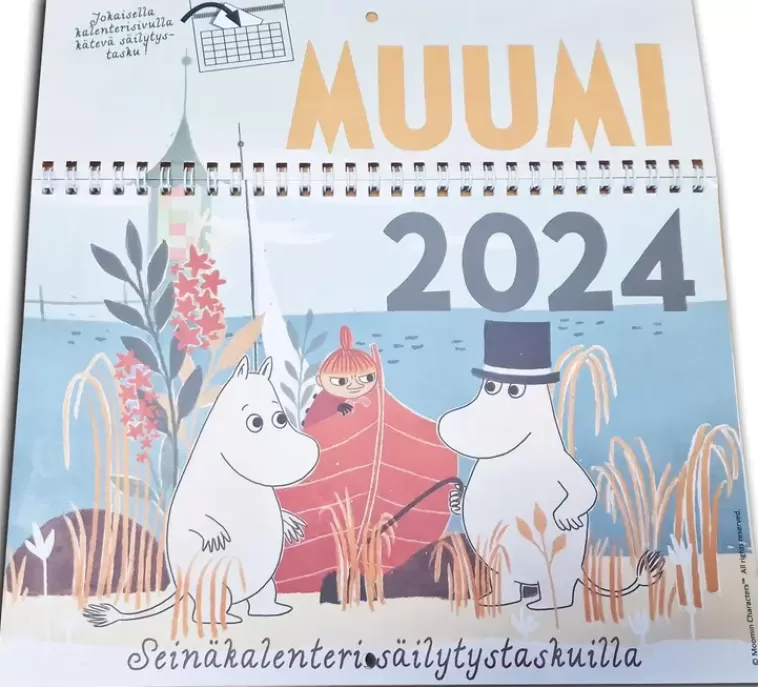 Muumi Luonnonystavan Kalenteri 2024 Fashion