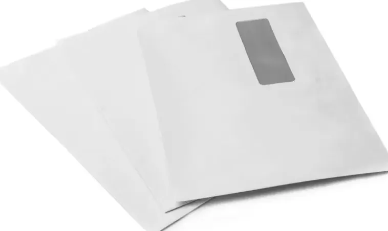 Luontevat Ikkunakirjekuoria E5 Valkoinen 20Kpl Flash Sale