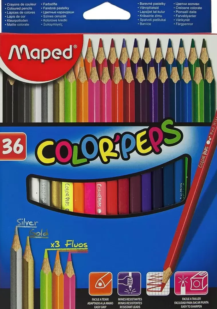 Maped Puuvarit 36Kpl Best