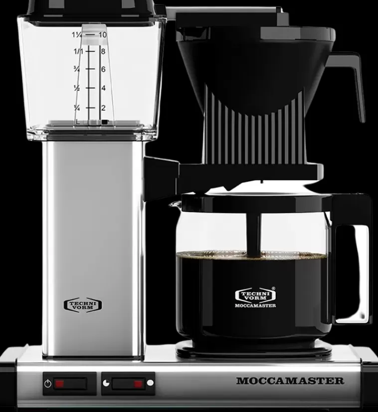Moccamaster Automatic Polished Silver - Suodatinkahvinkeitin New